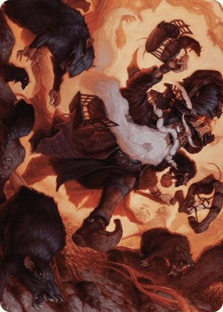 Tattered Ratter Art Card [Wilds of Eldraine Art Series] | Gate City Games LLC