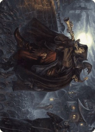 Totentanz, Swarm Piper Art Card [Wilds of Eldraine Art Series] | Gate City Games LLC