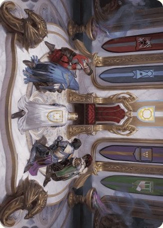 Throne of Eldraine Art Card [Wilds of Eldraine Art Series] | Gate City Games LLC