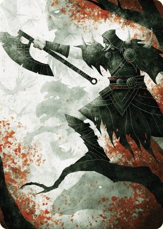 Garruk's Uprising Art Card [Wilds of Eldraine Art Series] | Gate City Games LLC