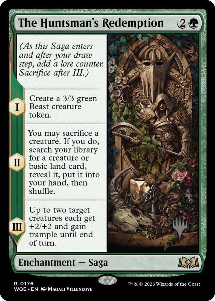 The Huntsman's Redemption (Promo Pack) [Wilds of Eldraine Promos] | Gate City Games LLC