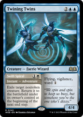 Twining Twins // Swift Spiral (Promo Pack) [Wilds of Eldraine Promos] | Gate City Games LLC