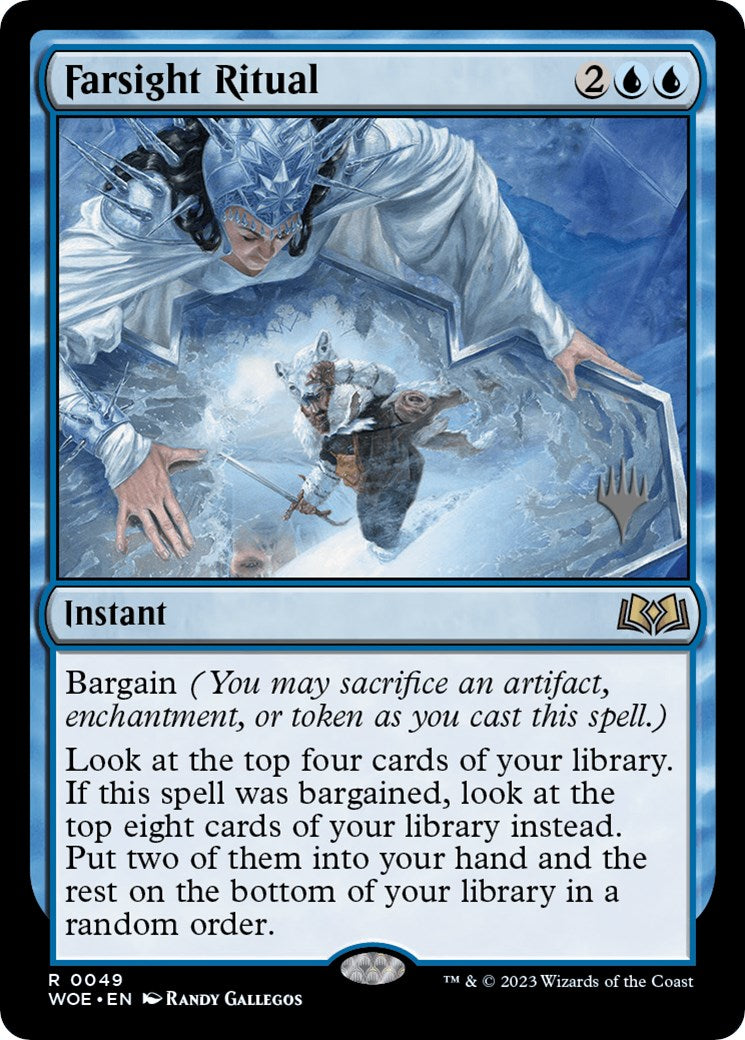 Farsight Ritual (Promo Pack) [Wilds of Eldraine Promos] | Gate City Games LLC