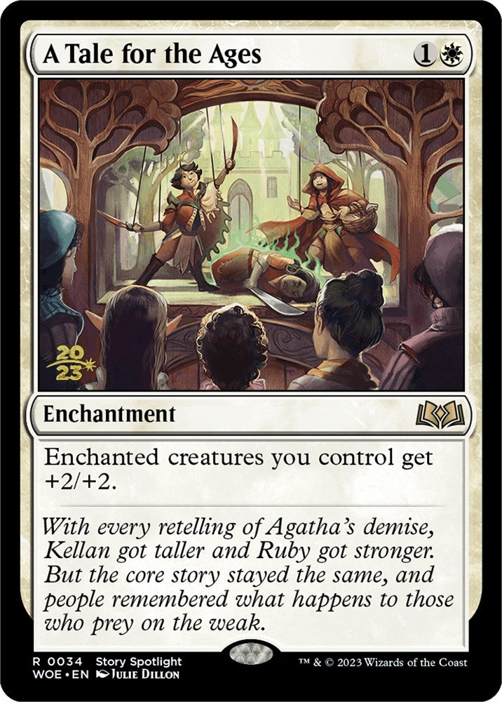 A Tale for the Ages [Wilds of Eldraine Prerelease Promos] | Gate City Games LLC