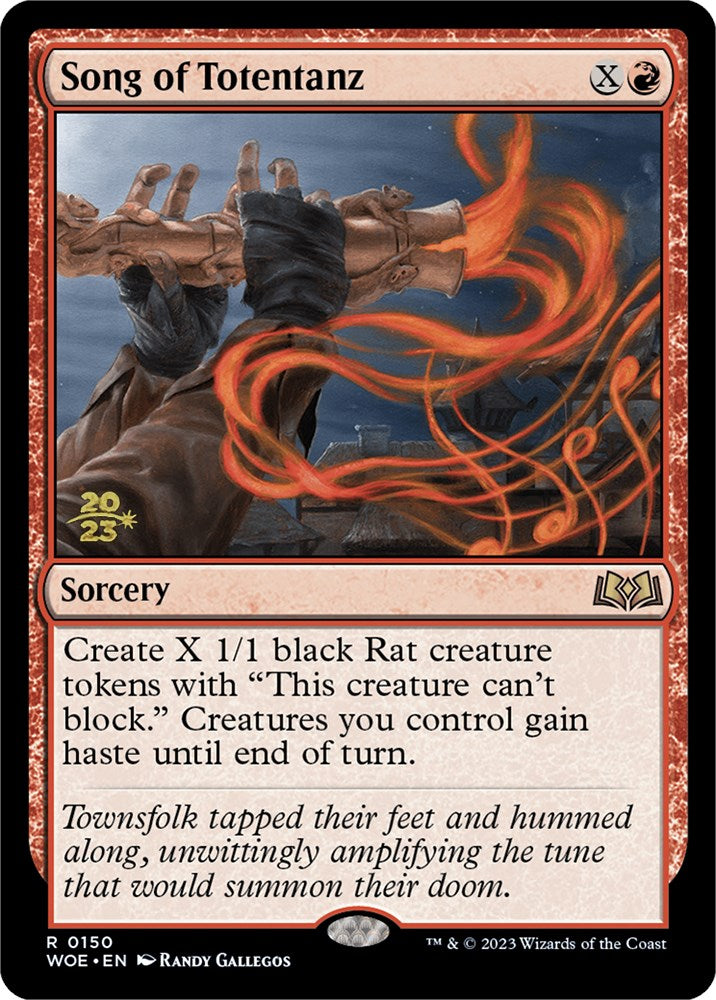 Song of Totentanz [Wilds of Eldraine Prerelease Promos] | Gate City Games LLC