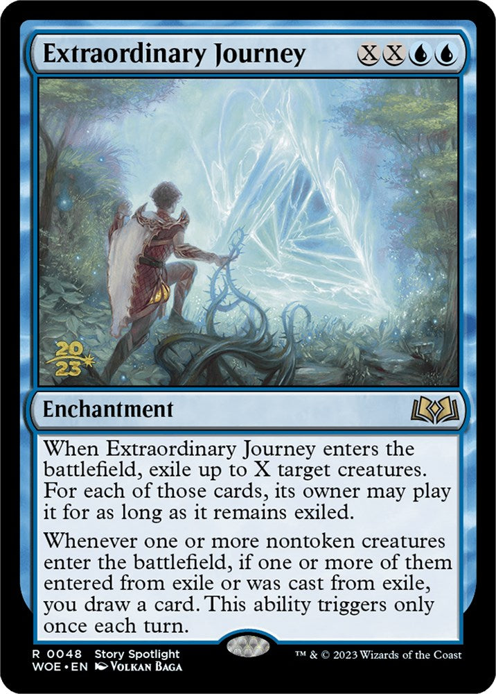 Extraordinary Journey [Wilds of Eldraine Prerelease Promos] | Gate City Games LLC