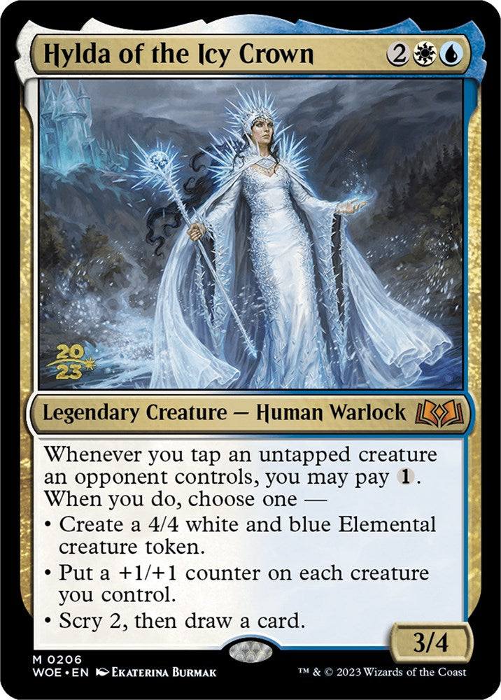 Hylda of the Icy Crown [Wilds of Eldraine Prerelease Promos] | Gate City Games LLC
