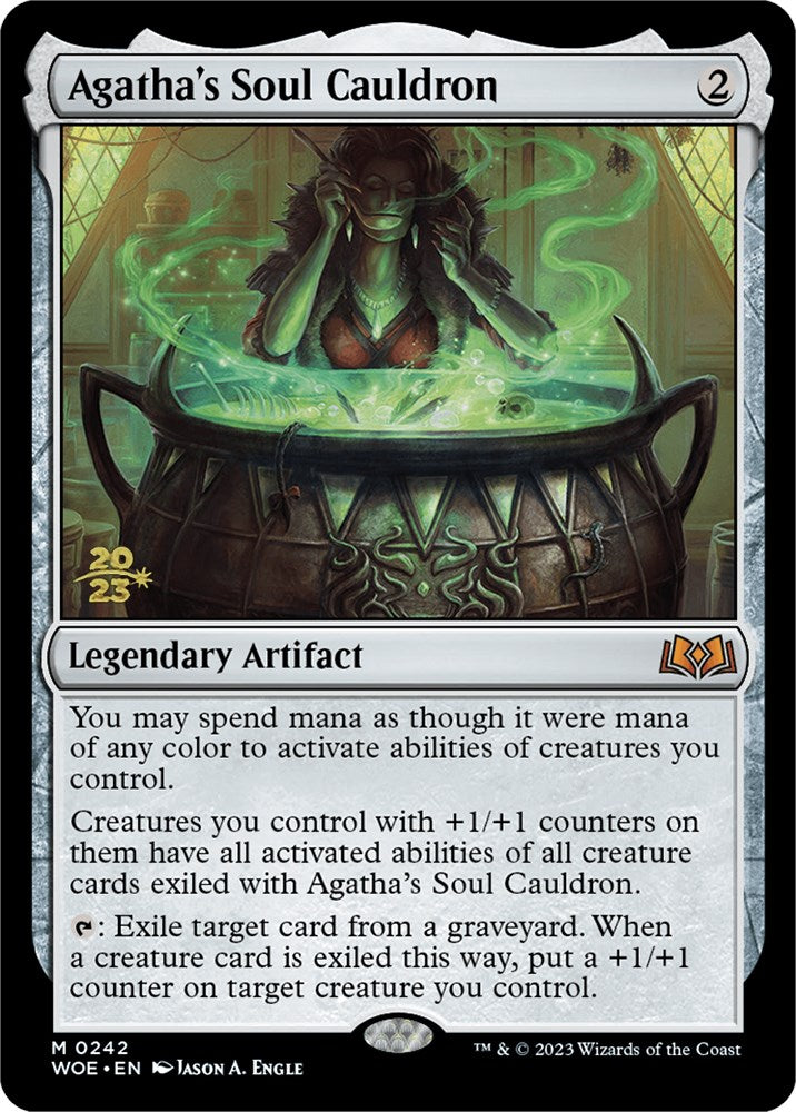 Agatha's Soul Cauldron [Wilds of Eldraine Prerelease Promos] | Gate City Games LLC