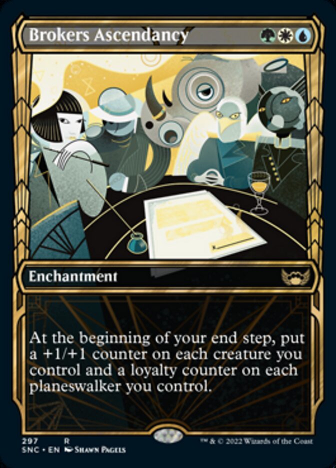 Brokers Ascendancy (Showcase Golden Age) [Streets of New Capenna] | Gate City Games LLC