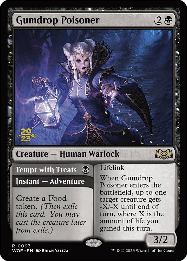 Gumdrop Poisoner // Tempt with Treats [Wilds of Eldraine Prerelease Promos] | Gate City Games LLC