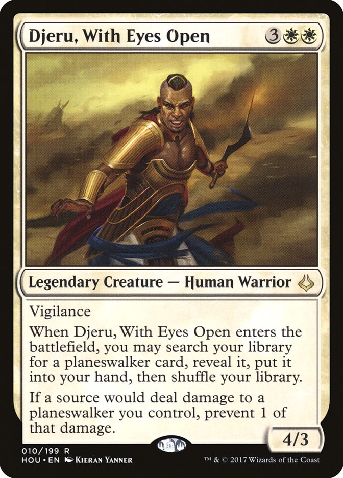 Djeru, With Eyes Open [Hour of Devastation] | Gate City Games LLC