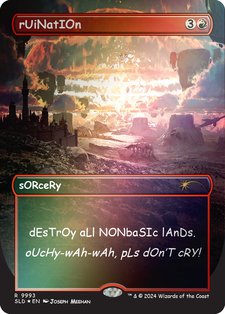 rUiNatIOn (Rainbow Foil) [Secret Lair Drop Series] | Gate City Games LLC