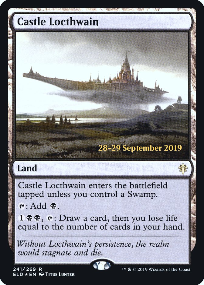 Castle Locthwain [Throne of Eldraine Prerelease Promos] | Gate City Games LLC