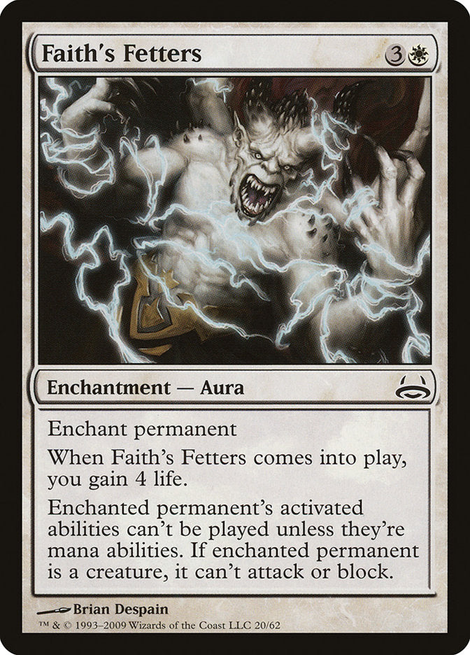 Faith's Fetters [Duel Decks: Divine vs. Demonic] | Gate City Games LLC