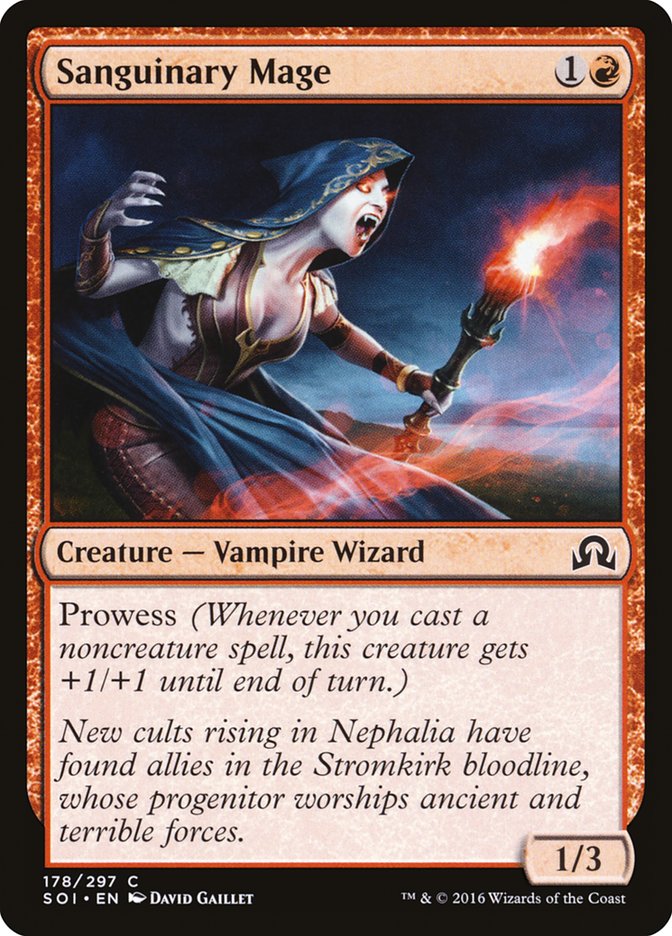 Sanguinary Mage [Shadows over Innistrad] | Gate City Games LLC