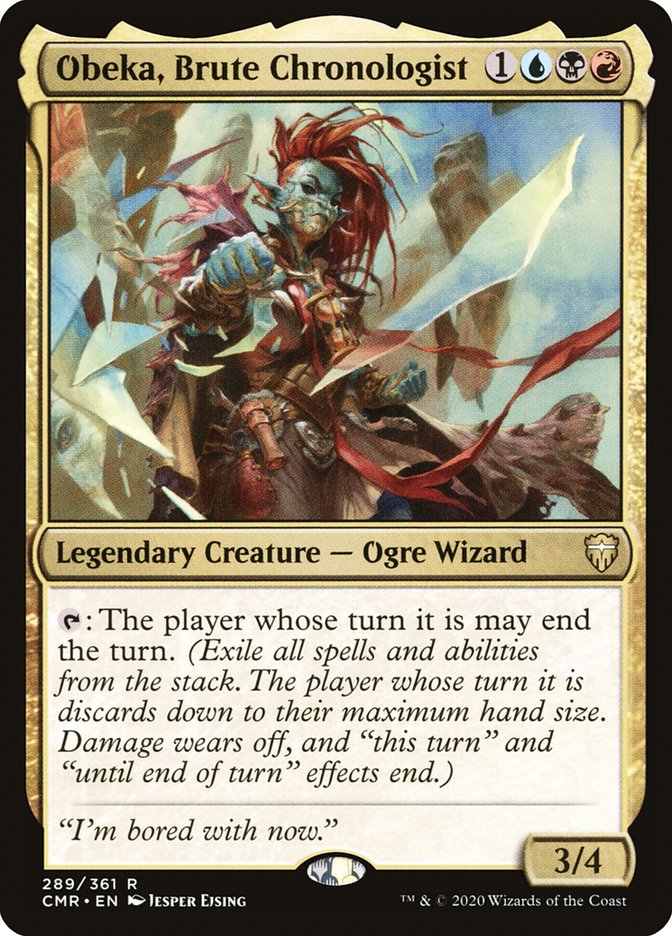 Obeka, Brute Chronologist [Commander Legends] | Gate City Games LLC