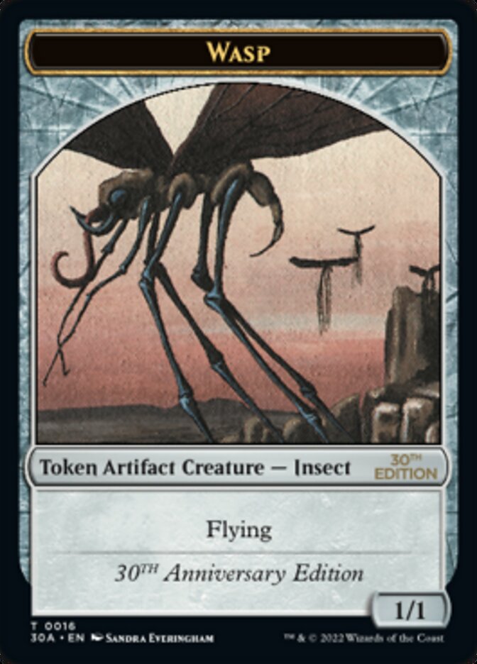 Wasp Token [30th Anniversary Tokens] | Gate City Games LLC