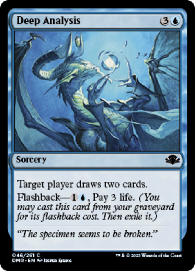 Deep Analysis [Dominaria Remastered] | Gate City Games LLC