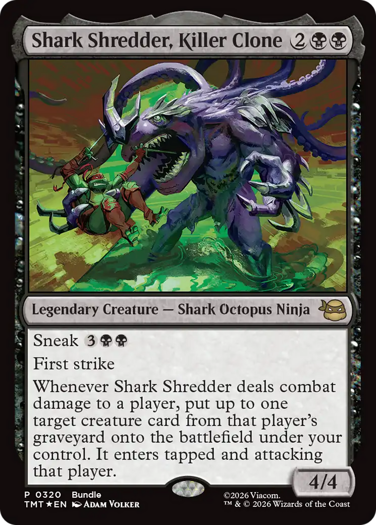 Shark Shredder, Killer Clone [Teenage Mutant Ninja Turtles Promos] | Gate City Games LLC
