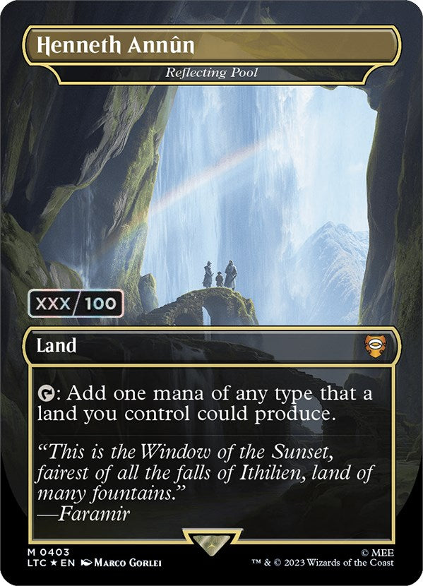 Henneth Annun - Reflecting Pool (Serialized) [The Lord of the Rings: Tales of Middle-Earth Commander] | Gate City Games LLC