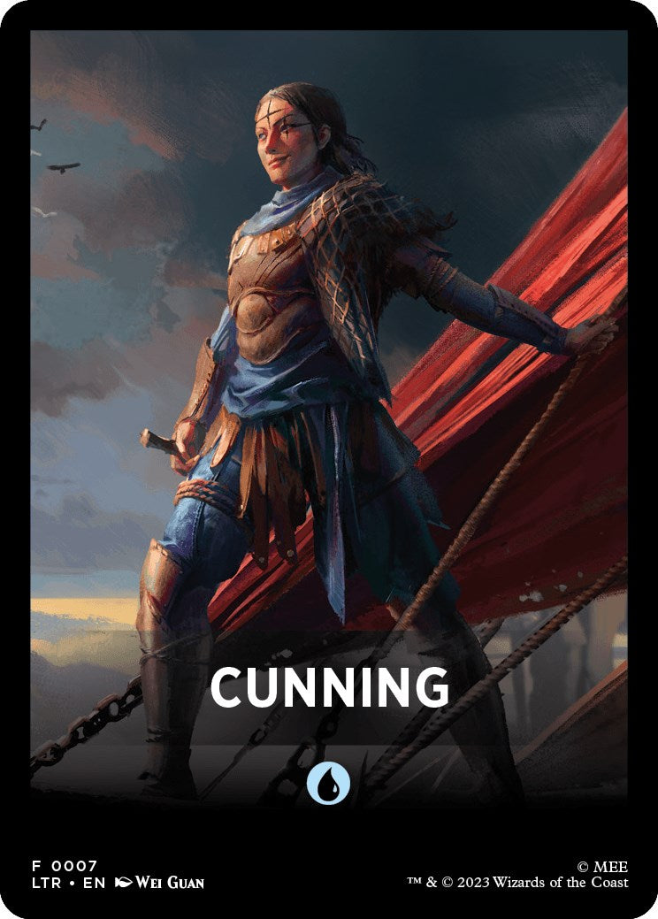 Cunning Theme Card [The Lord of the Rings: Tales of Middle-Earth] | Gate City Games LLC