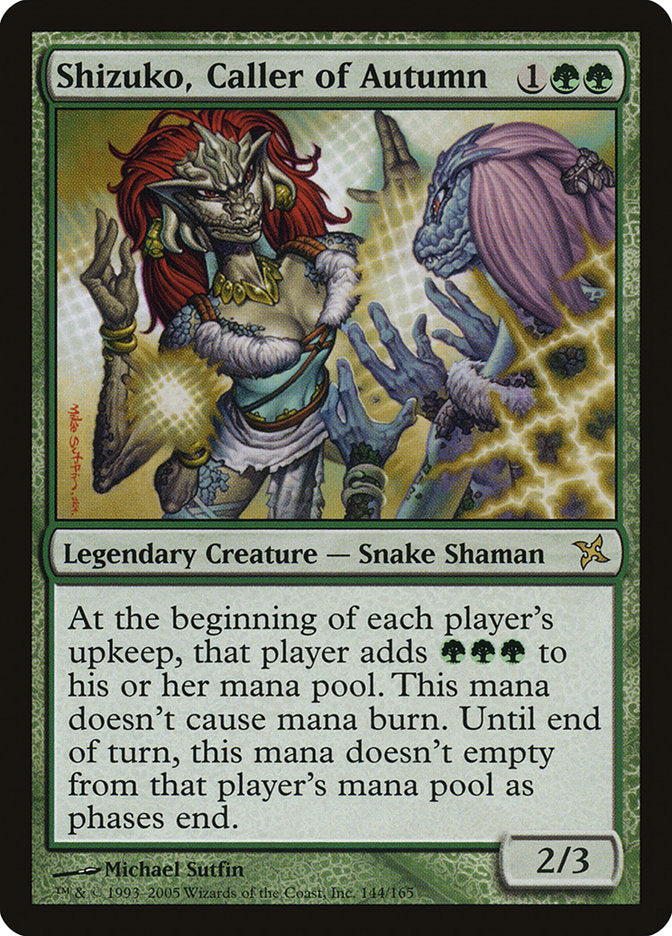 Shizuko, Caller of Autumn [Betrayers of Kamigawa] | Gate City Games LLC