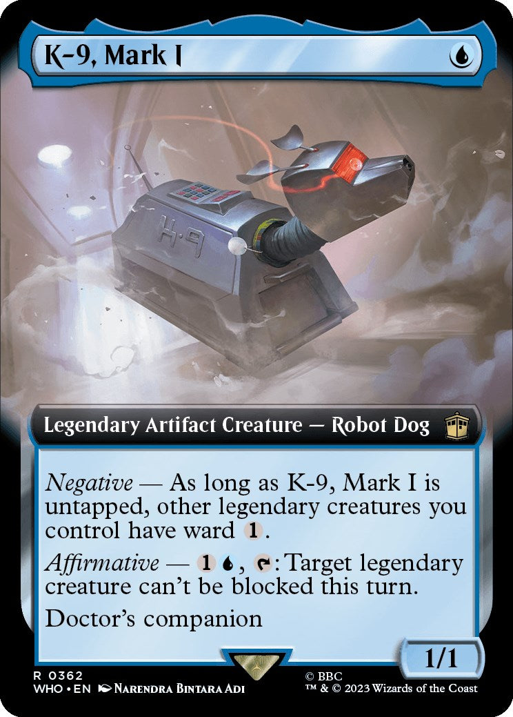 K-9, Mark I (Extended Art) [Doctor Who] | Gate City Games LLC