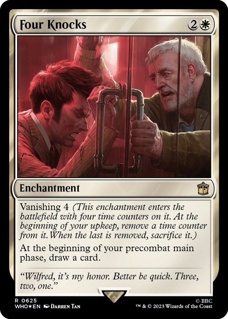 Four Knocks (Surge Foil) [Doctor Who] | Gate City Games LLC