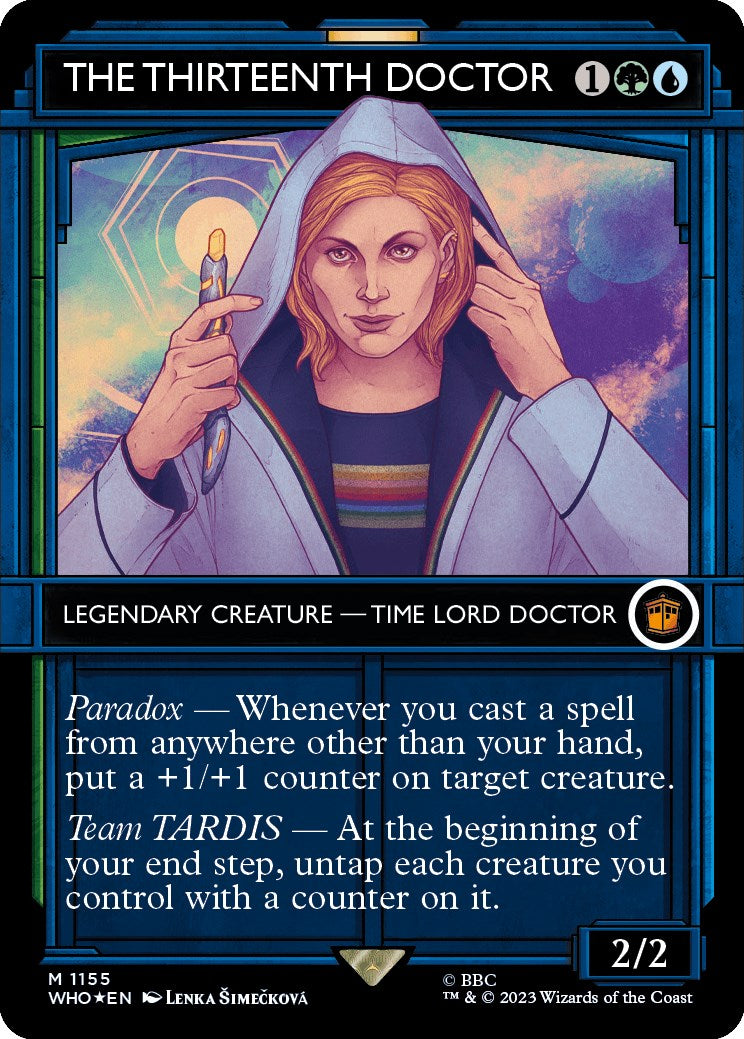 The Thirteenth Doctor (Showcase) (Surge Foil) [Doctor Who] | Gate City Games LLC