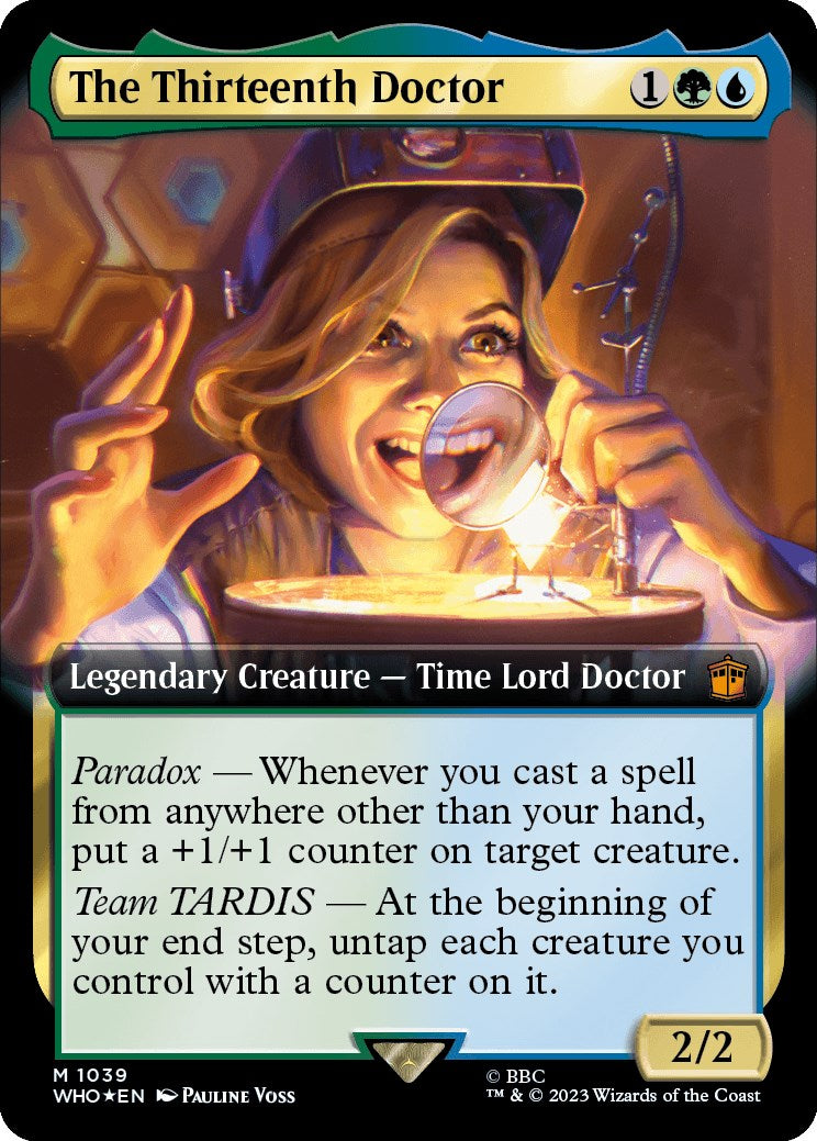 The Thirteenth Doctor (Extended Art) (Surge Foil) [Doctor Who] | Gate City Games LLC