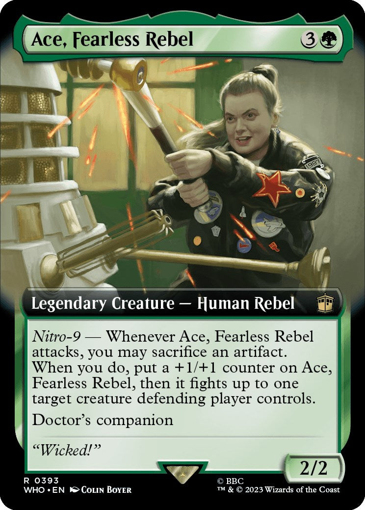 Ace, Fearless Rebel (Extended Art) [Doctor Who] | Gate City Games LLC