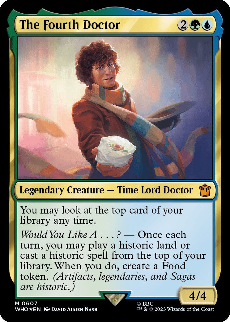 The Fourth Doctor (Surge Foil) [Doctor Who] | Gate City Games LLC