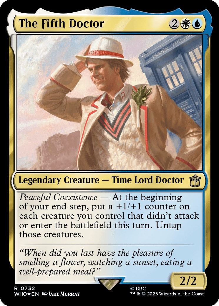 The Fifth Doctor (Surge Foil) [Doctor Who] | Gate City Games LLC