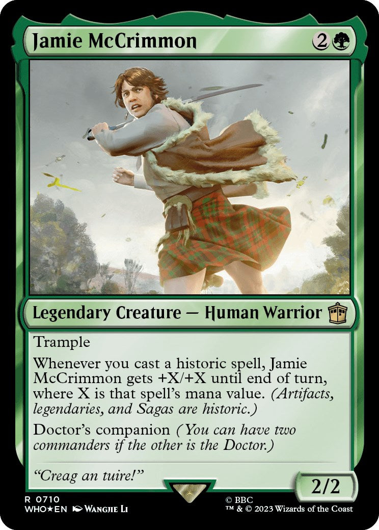 Jamie McCrimmon (Surge Foil) [Doctor Who] | Gate City Games LLC