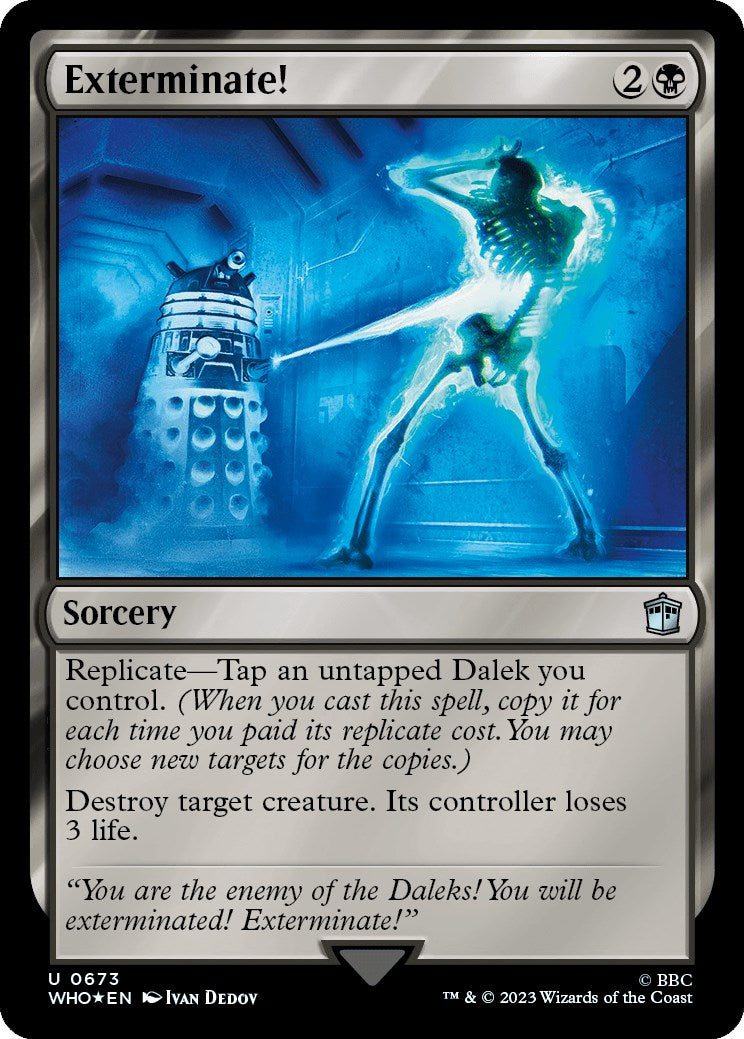 Exterminate! (Surge Foil) [Doctor Who] | Gate City Games LLC