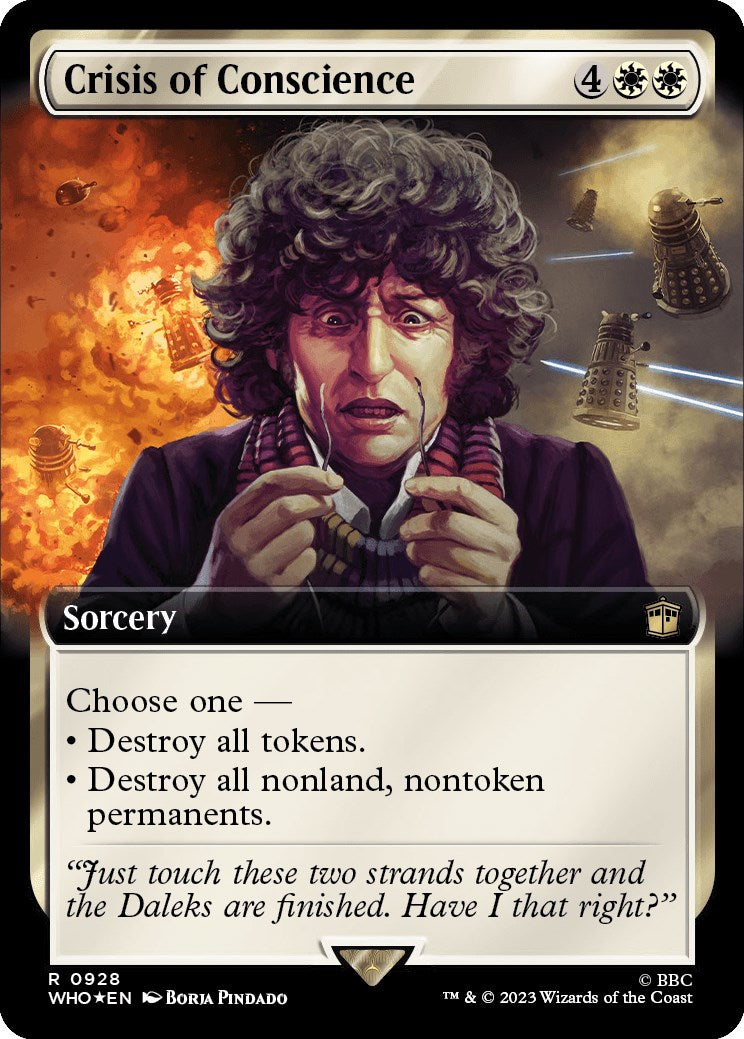 Crisis of Conscience (Extended Art) (Surge Foil) [Doctor Who] | Gate City Games LLC