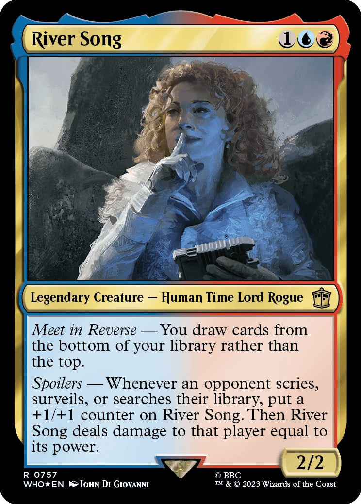 River Song (Surge Foil) [Doctor Who] | Gate City Games LLC