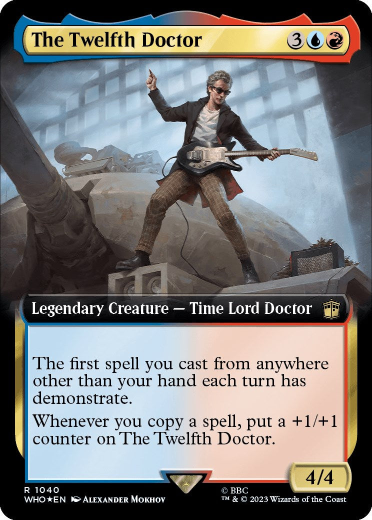 The Twelfth Doctor (Extended Art) (Surge Foil) [Doctor Who] | Gate City Games LLC