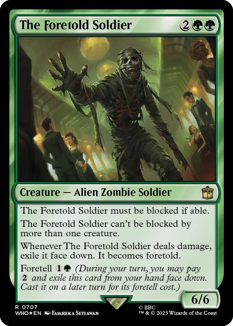 The Foretold Soldier (Surge Foil) [Doctor Who] | Gate City Games LLC