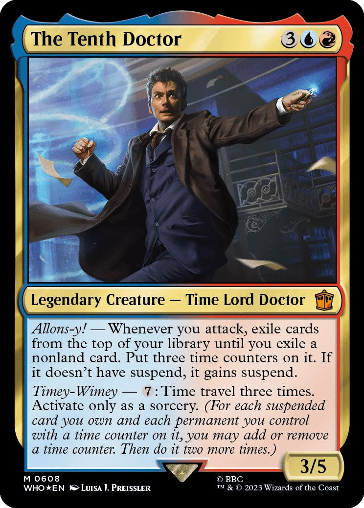 The Tenth Doctor (Surge Foil) [Doctor Who] | Gate City Games LLC