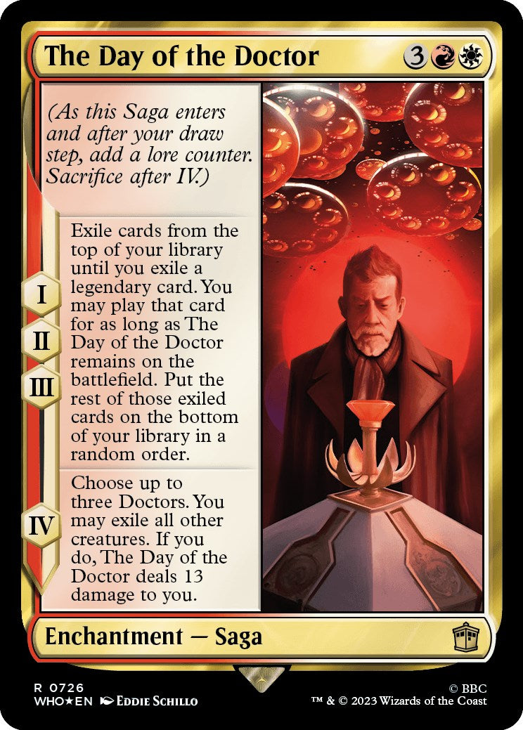 The Day of the Doctor (Surge Foil) [Doctor Who] | Gate City Games LLC