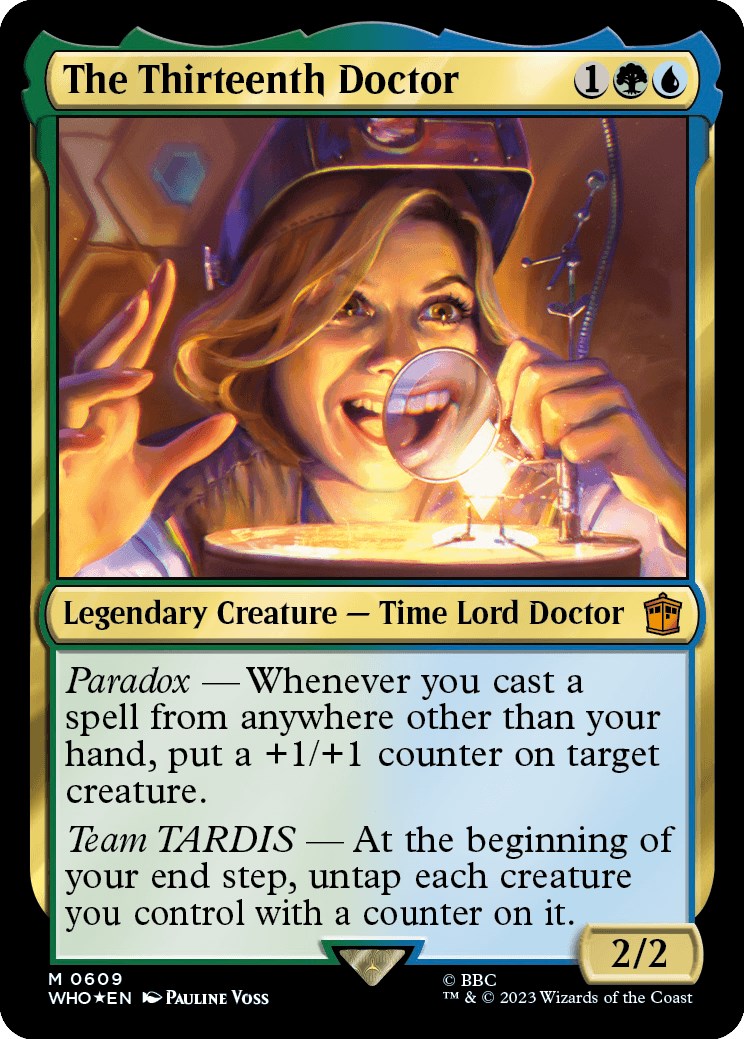 The Thirteenth Doctor (Surge Foil) [Doctor Who] | Gate City Games LLC