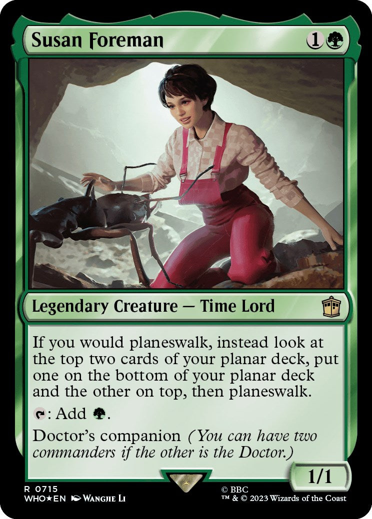 Susan Foreman (Surge Foil) [Doctor Who] | Gate City Games LLC