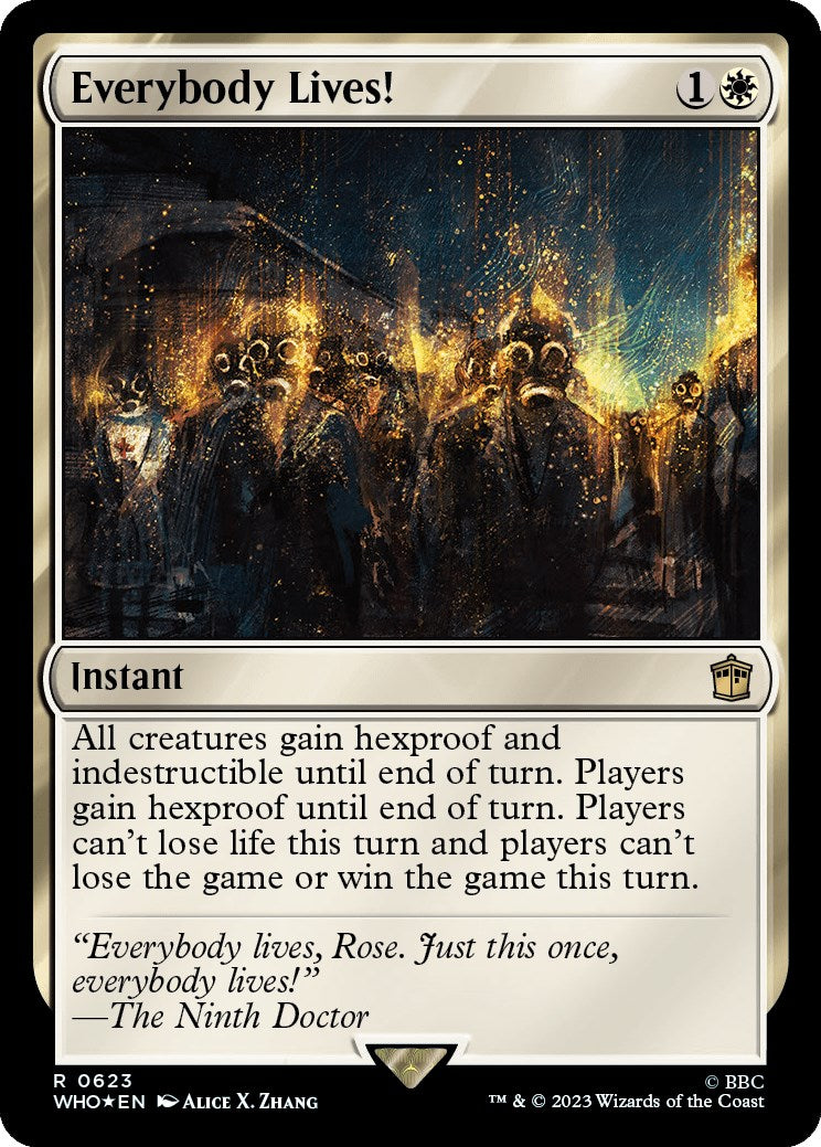 Everybody Lives! (Surge Foil) [Doctor Who] | Gate City Games LLC