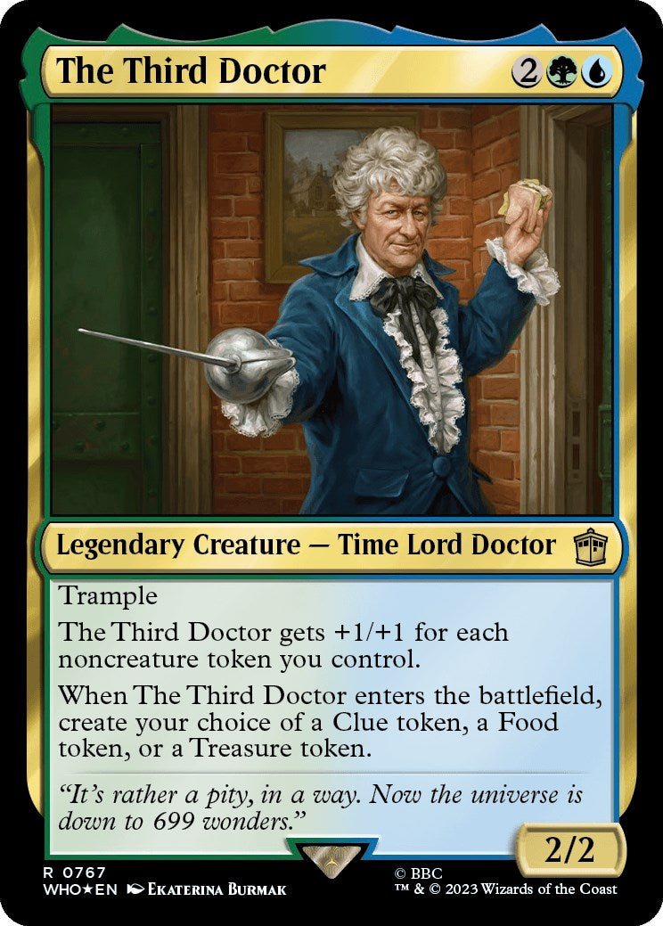 The Third Doctor (Surge Foil) [Doctor Who] | Gate City Games LLC