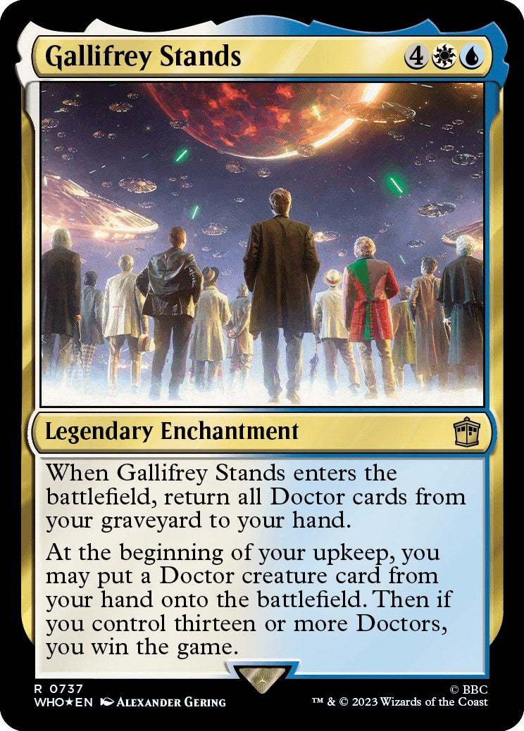Gallifrey Stands (Surge Foil) [Doctor Who] | Gate City Games LLC