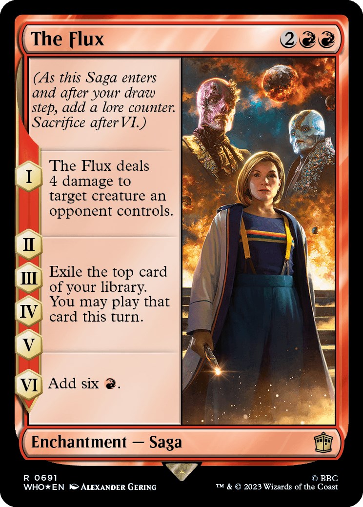 The Flux (Surge Foil) [Doctor Who] | Gate City Games LLC