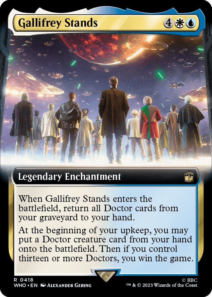 Gallifrey Stands (Extended Art) [Doctor Who] | Gate City Games LLC