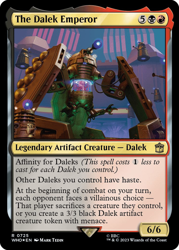 The Dalek Emperor (Surge Foil) [Doctor Who] | Gate City Games LLC