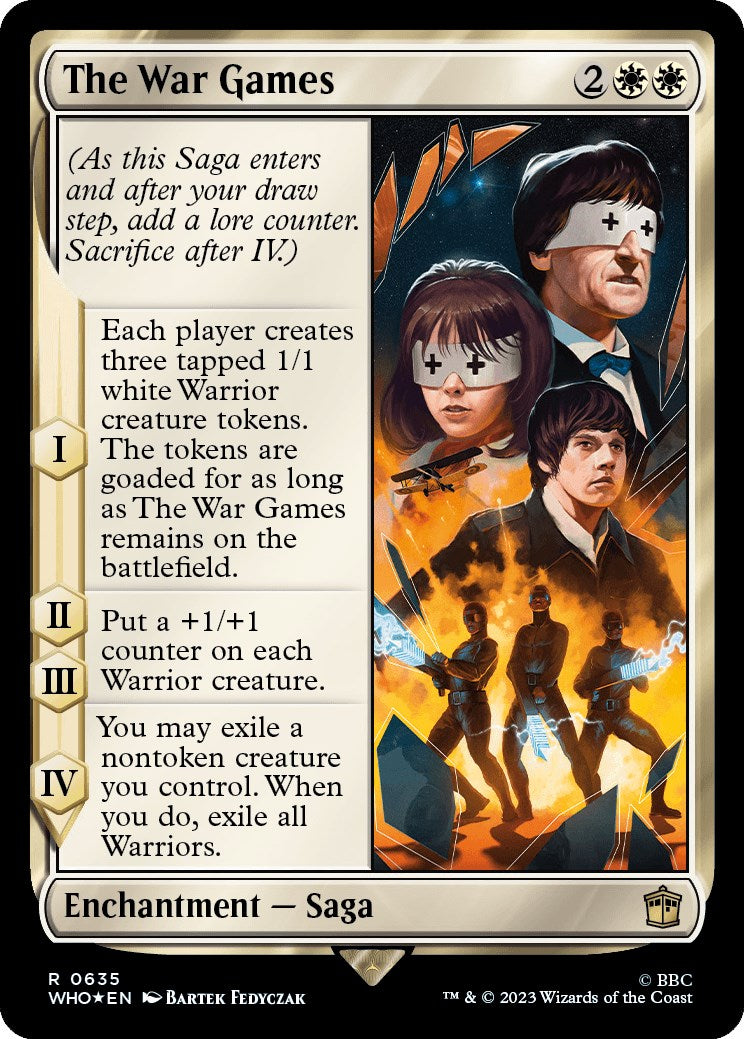 The War Games (Surge Foil) [Doctor Who] | Gate City Games LLC